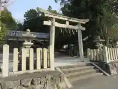 久米御縣神社の鳥居