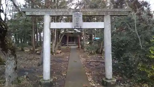 稲荷神社の鳥居