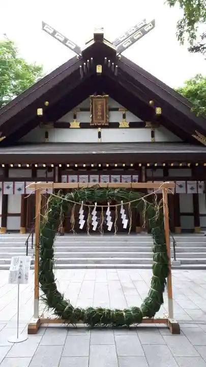 新琴似神社の本殿・本堂