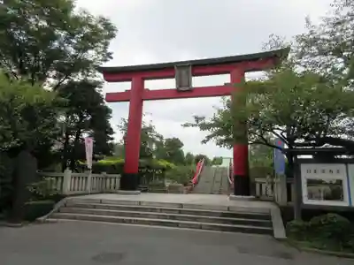 亀戸天神社の鳥居