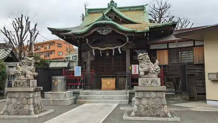 子安八幡神社(北糀谷)の本殿・本堂