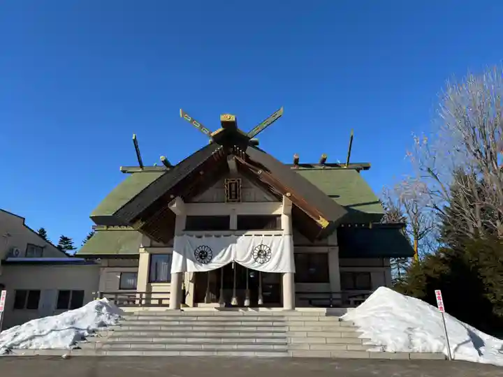 篠路神社の本殿・本堂