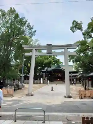 石切劔箭神社の鳥居