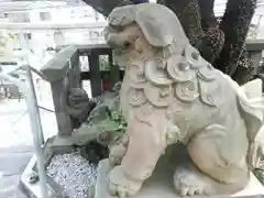 叶神社 (西叶神社)の狛犬