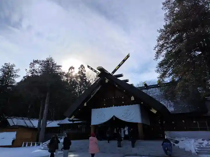 北海道神宮の本殿・本堂