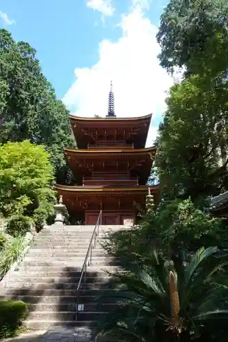 長命寺の塔