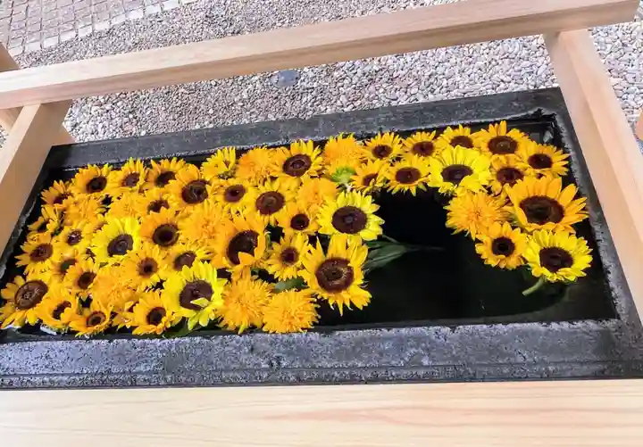 上目黒氷川神社の手水舎