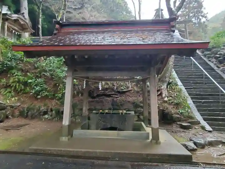大矢田神社の手水舎