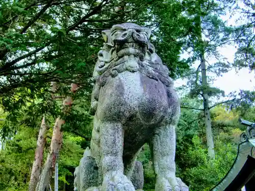 群馬県護国神社の狛犬