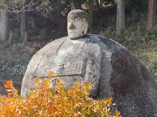 万治の石仏の仏像