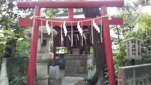 登渡神社の鳥居