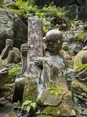 東堂山 満福寺(昭和羅漢)の像