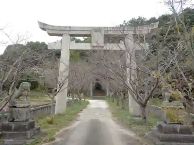 岩屋神社の鳥居