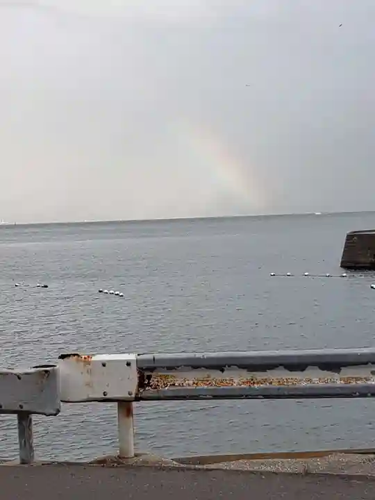 鴨居八幡神社の景色