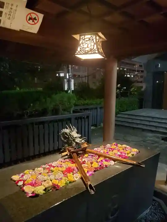 熊野神社の手水舎