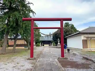 御厨神社（福富町）の鳥居