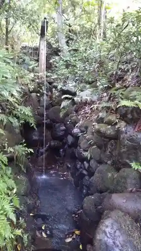 鹿島神社の庭園