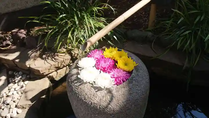 七面山 妙恵寺の手水舎