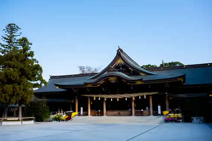 寒川神社の本殿・本堂