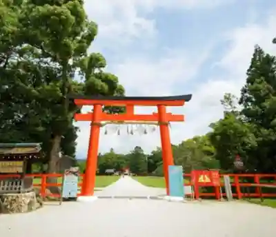 賀茂別雷神社(上賀茂神社)の鳥居