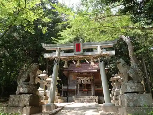 赤猪岩神社の鳥居