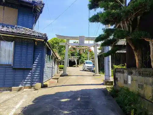 八剱神社・神明社合殿の鳥居