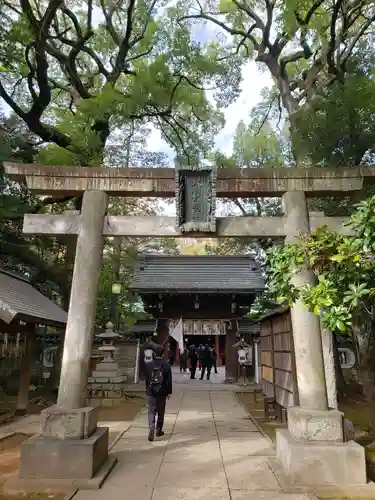 赤坂氷川神社の鳥居