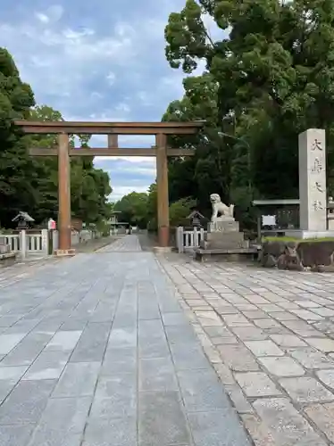 和泉國一之宮　大鳥大社の鳥居