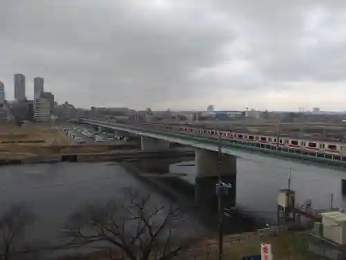 多摩川浅間神社の周辺