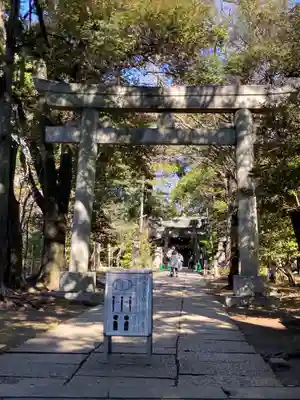 赤坂氷川神社の鳥居