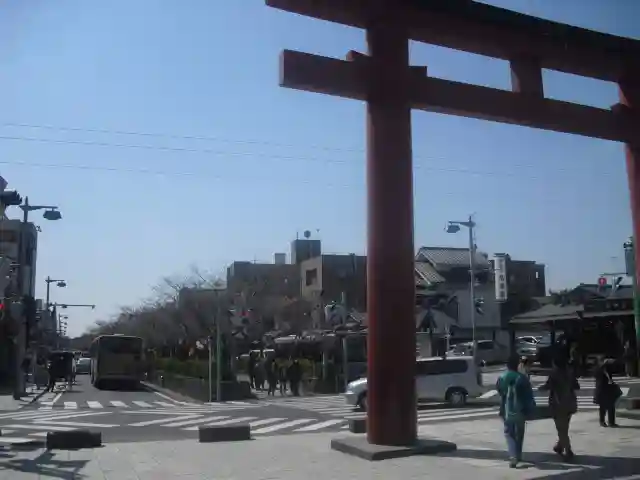 鶴岡八幡宮の鳥居
