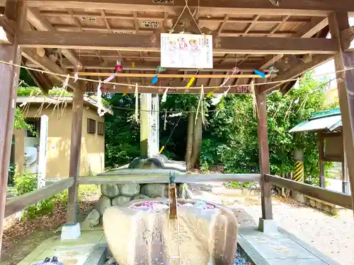 都波岐奈加等神社の手水舎