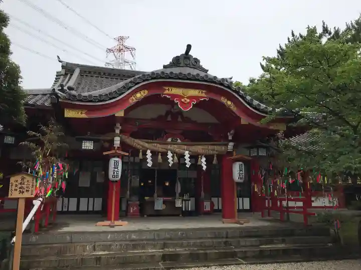 市原稲荷神社の本殿・本堂