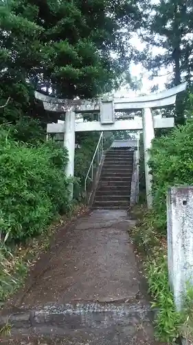 當所熊野神社の鳥居