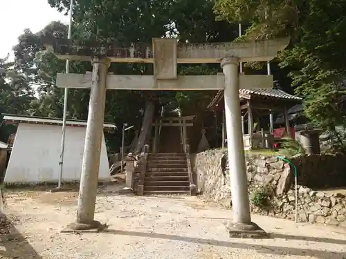 伊知多神社の鳥居