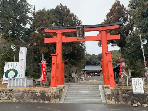 龍田大社の鳥居