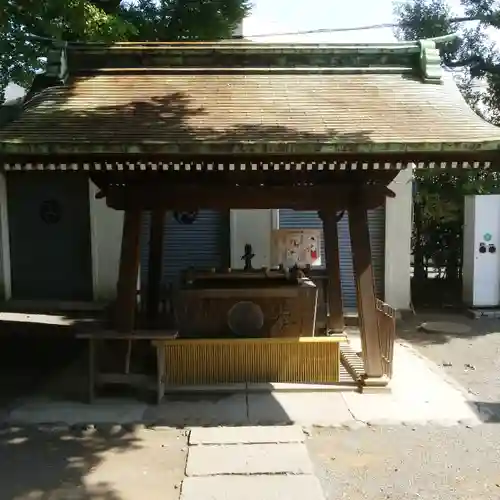 七社神社の手水舎