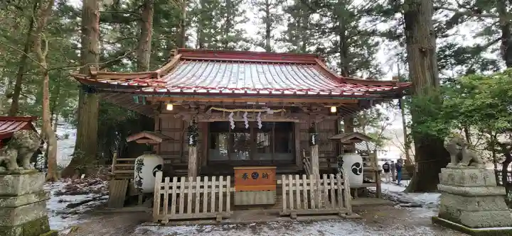 塩原八幡宮の本殿・本堂