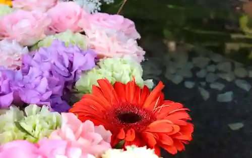 三津厳島神社の手水舎