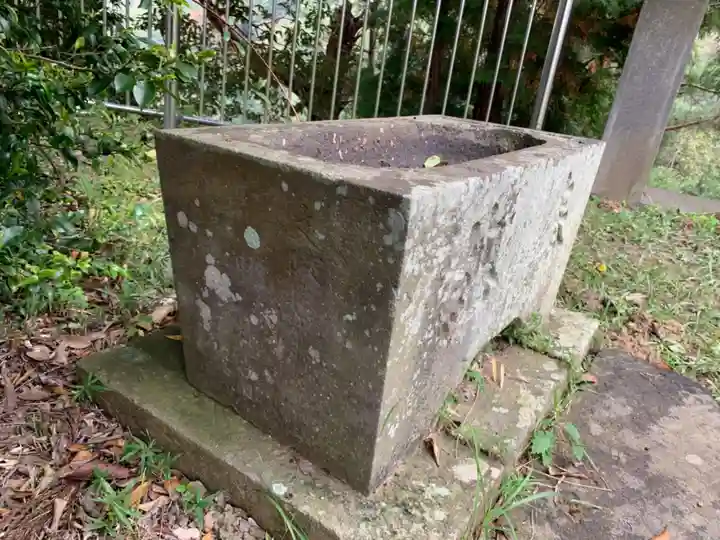 熊野神社の手水舎
