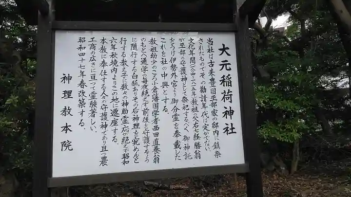大元稲荷神社(福岡県)