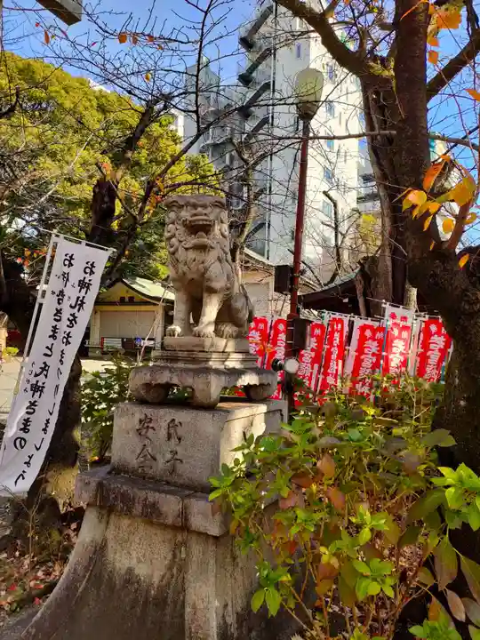 若宮八幡社の狛犬