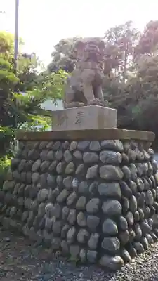 神戸大井神社の狛犬