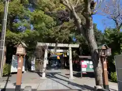 伊奴神社の鳥居