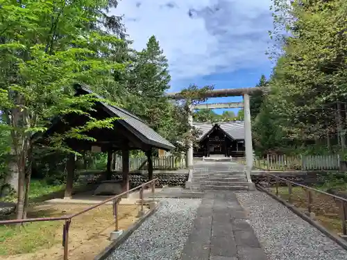 愛別神社の鳥居