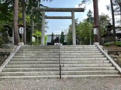 上川神社の鳥居