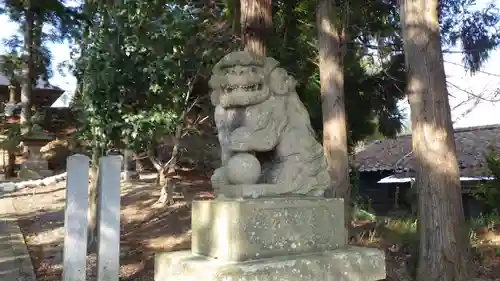 日吉神社の狛犬