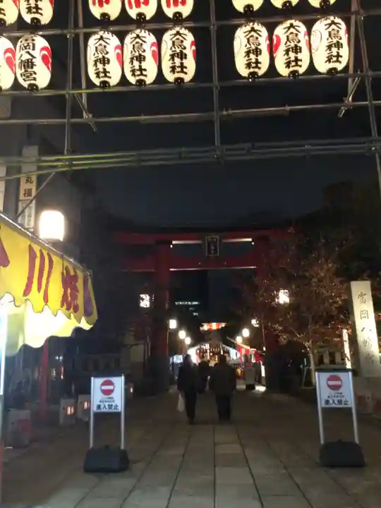 富岡八幡宮の鳥居