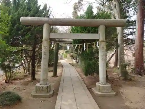 冨士浅間神社の鳥居