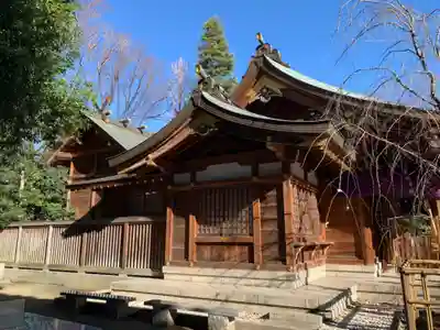 新田神社の本殿・本堂